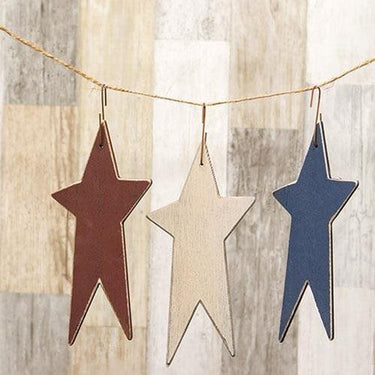 3 Set Primitive Colors Primitive Star Ornaments - The Fox Decor